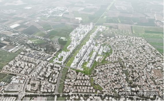 תוכנית כ״ס, שכונת המוביל. קרדיט: קורין אדריכלים